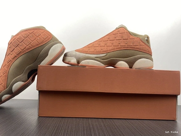 1st Kicks Retro 4171 AT3102- Stone 13 CLOT Original Jordan Sepia Low 1024